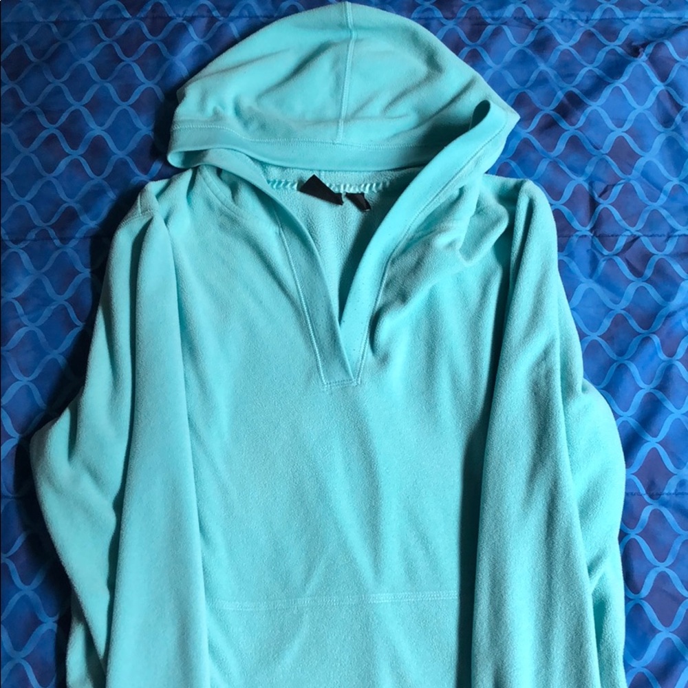 Aqua hoodie